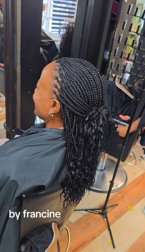Portrait — Box Braids